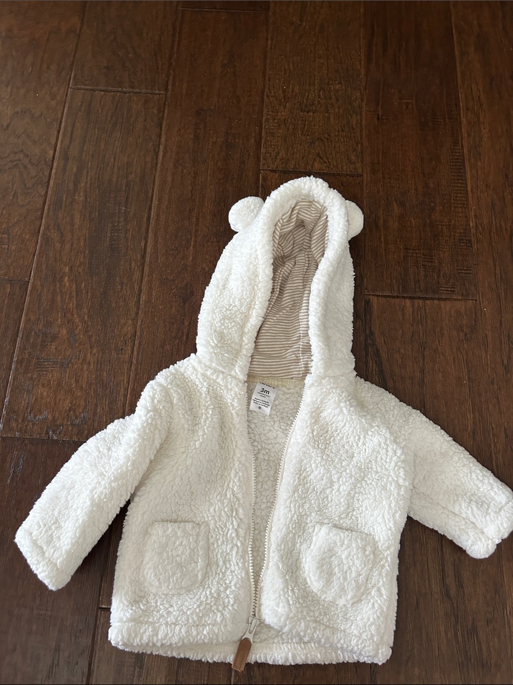 Carter’s hooded jacket 3m